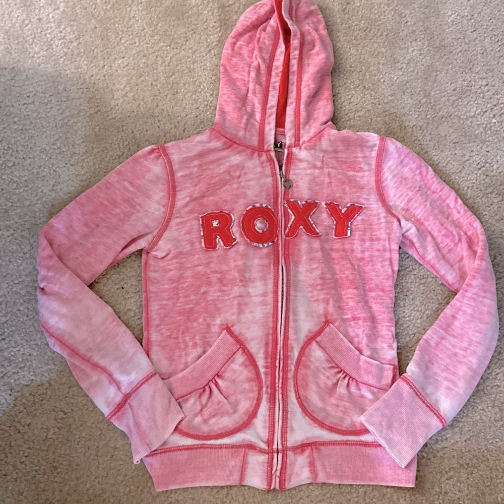Roxy pink hoodie